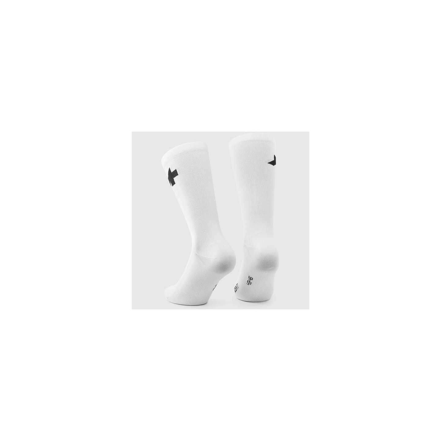 CALCETINES ASSOS R S11 - PAQUETE DOBLE BLANCO UNISEX | Ravet Bike