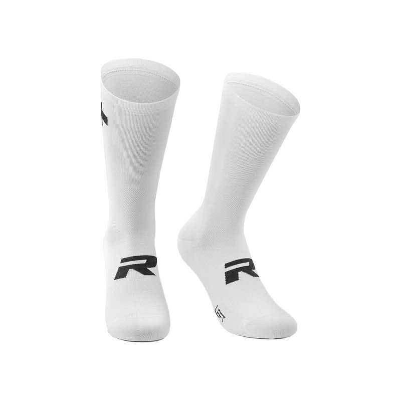 Calcetines ASSOS R S11 blanco unisex pack doble