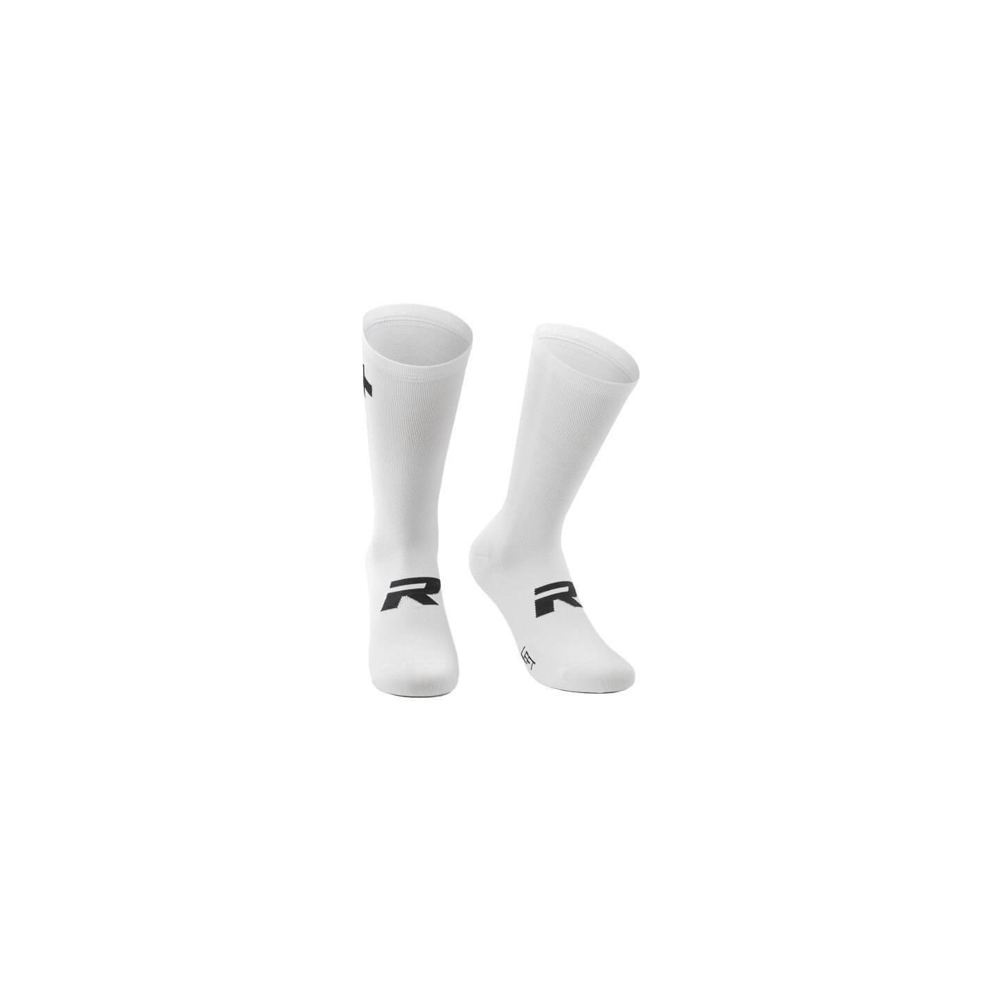 CALCETINES ASSOS R S11 - PAQUETE DOBLE BLANCO UNISEX | Ravet Bike