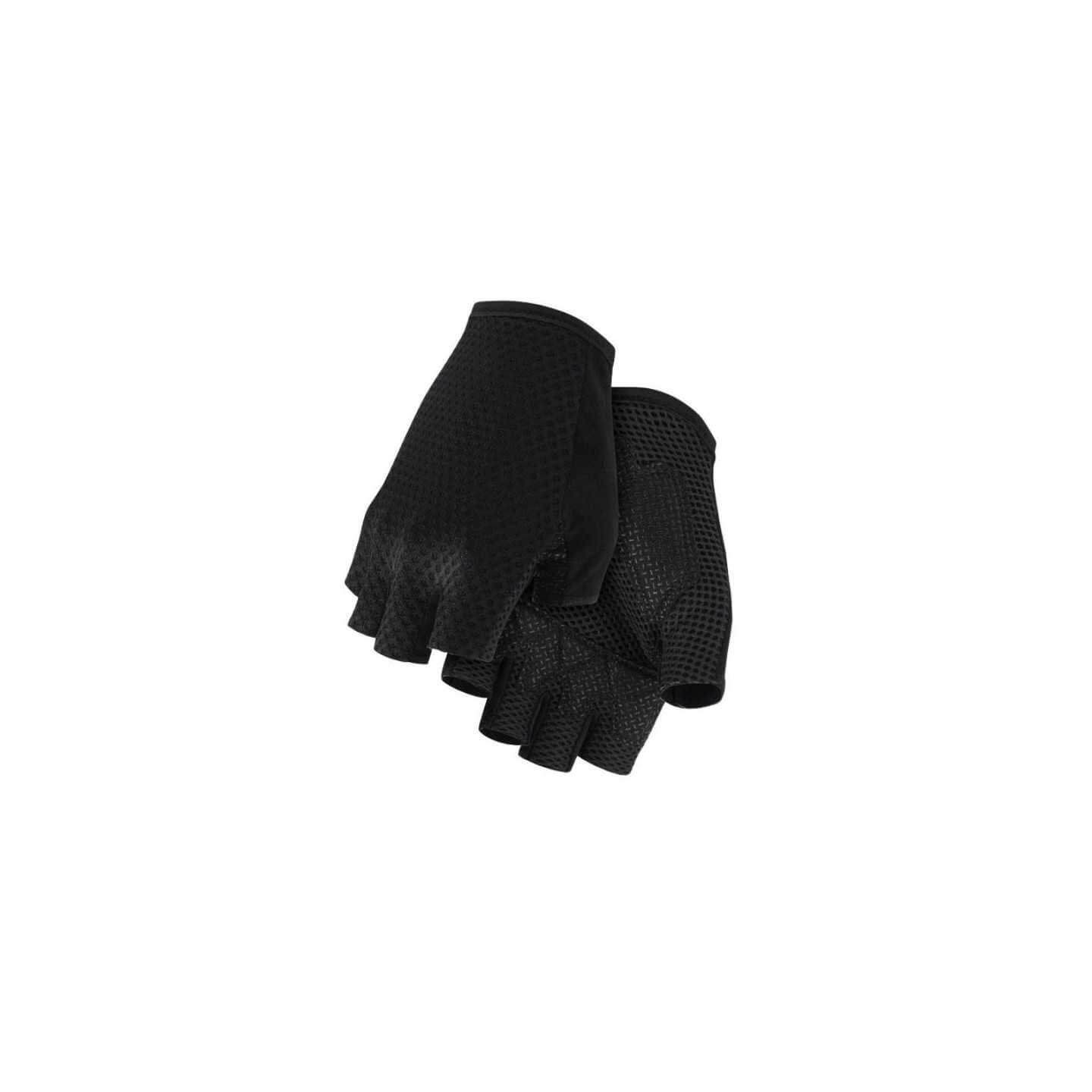 GUANTES CORTOS ASSOS ENDURANCE S11 NEGRO | Ravet Bike