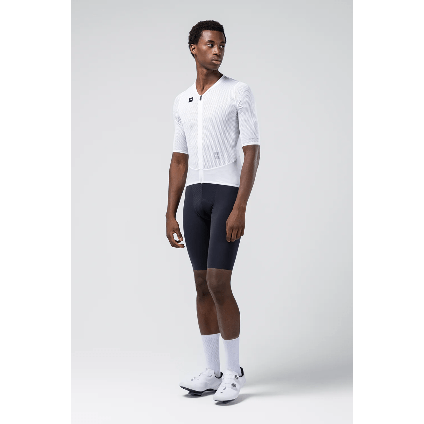 MAILLOT GOBIK MANGA CORTA CARRERA 3.0 UNISEX WHITE | Ravet Bike