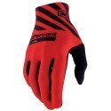 GUANTES 100% CELIUM ROJOS | Ravet Bike