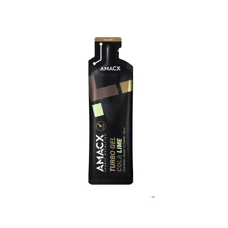 Amacx Turbo Gel Cola Lime 60ml | Energía rápida