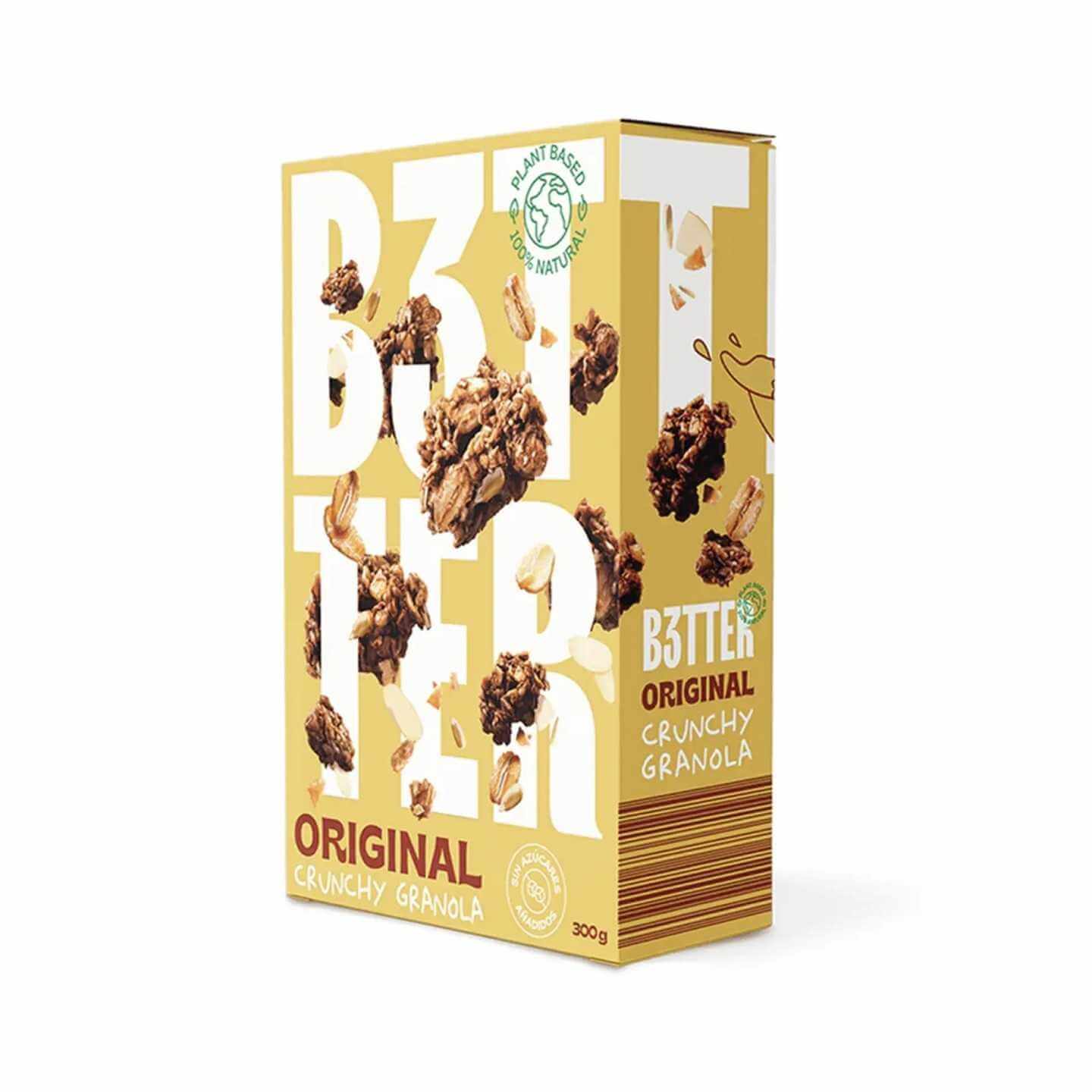 CRUNCHY GRANOLA B3TTER 300GR | Ravet Bike
