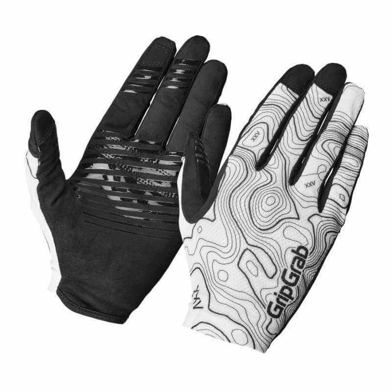 Guantes GripGrab Rebel White ciclismo ligeros