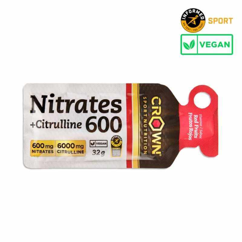 Gel Crown Nitrates 600 Frutos Rojos 32g