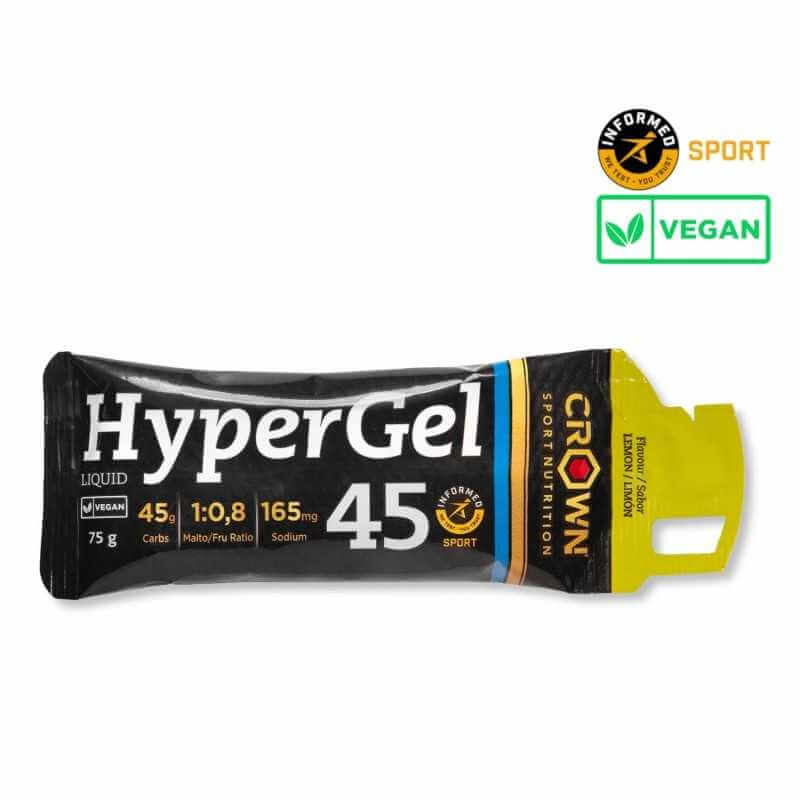 HyperGel 45 Crown limón | Gel energético deportivo