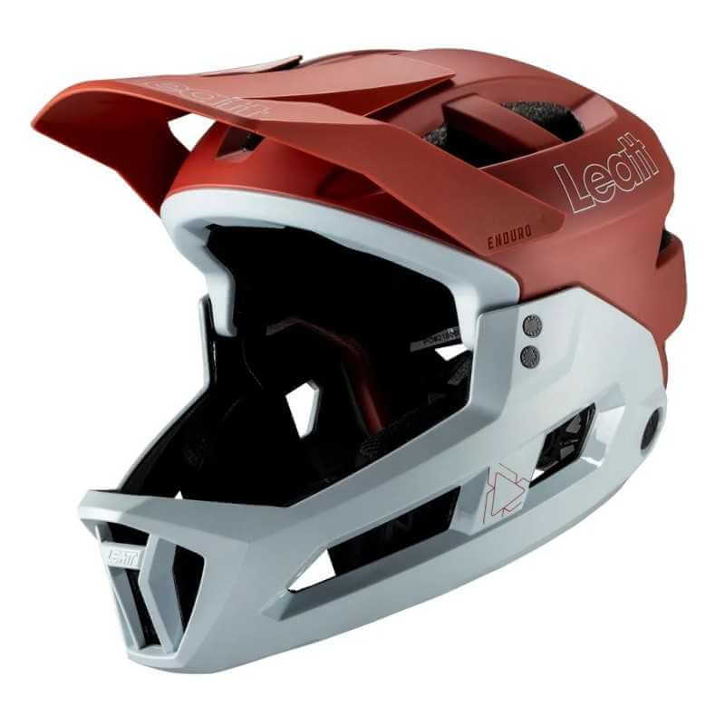 Casco Leatt Enduro 2.0 Lava MTB desmontable