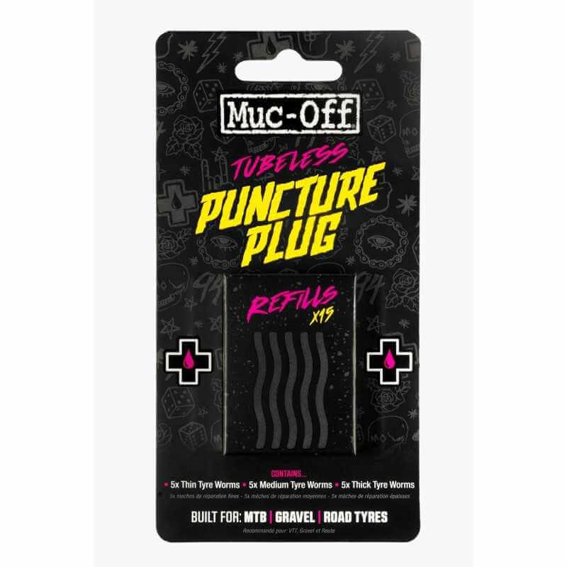 Kit mechas Muc-Off reparación tubeless bicicleta