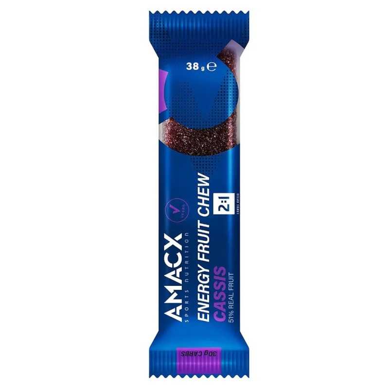 Barrita energética Amacx Cassis frutas