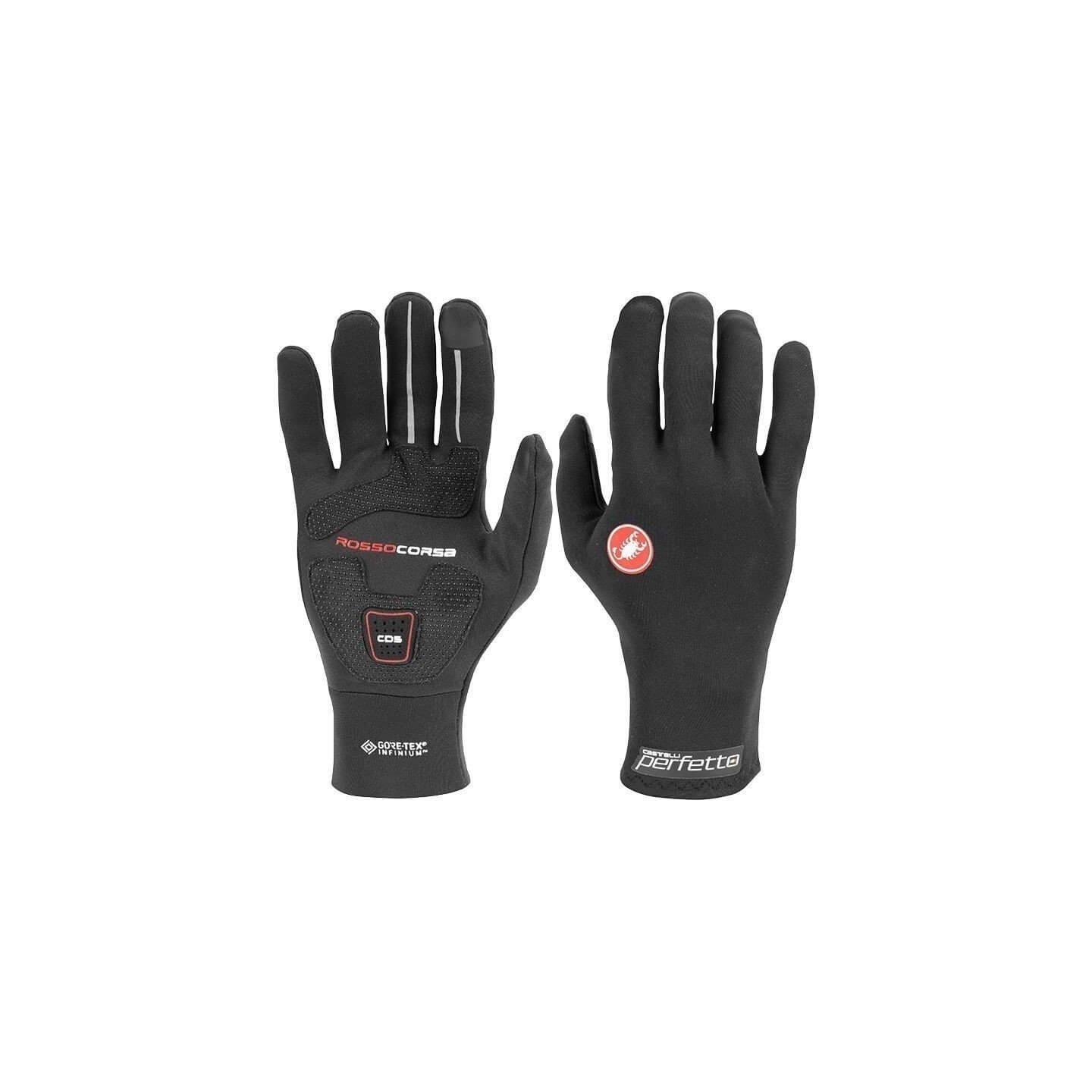 GUANTE CASTELLI PERFETTO ROS BLACK | Ravet Bike