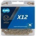 CADENA KMC X12 ORO 126P 12V | Ravet Bike