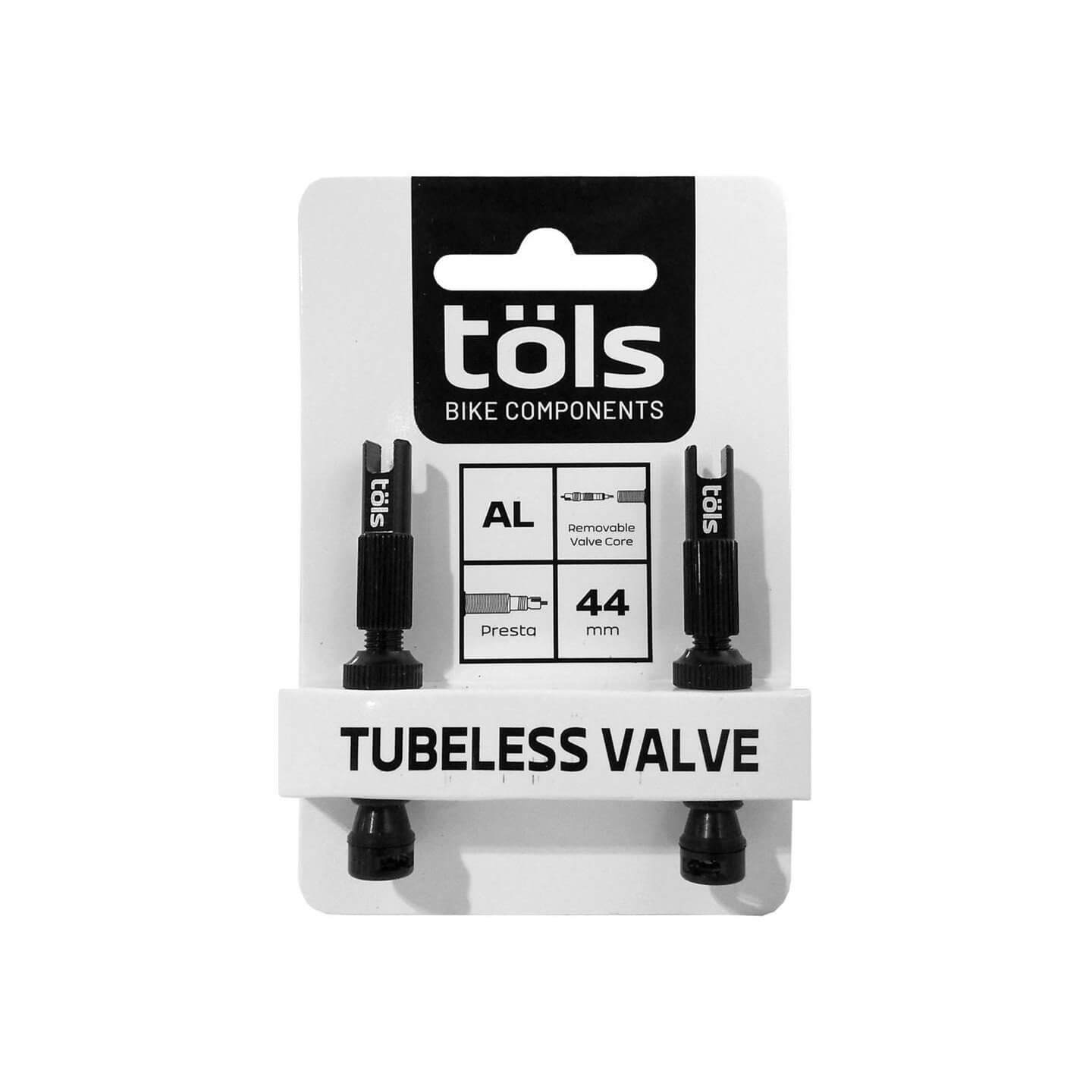 VALVULA TUBELESS TÖLS ALUMINIUM PRESTA 44MM | Ravet Bike