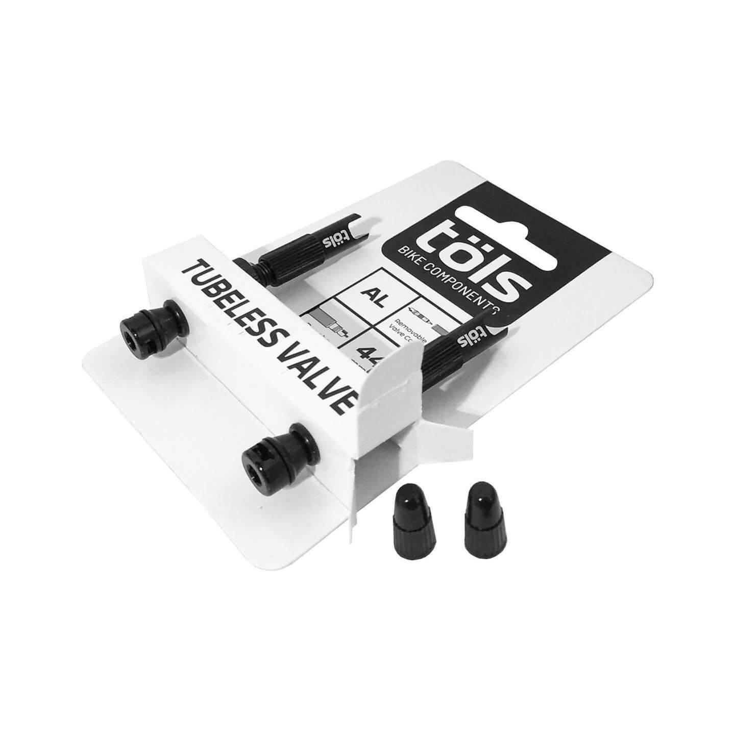 VALVULA TUBELESS TÖLS ALUMINIUM PRESTA 44MM | Ravet Bike
