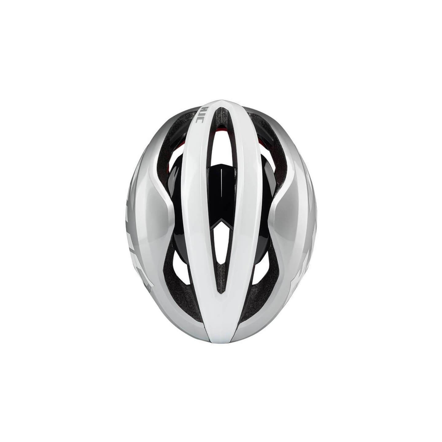 CASCO HJC VALECO SILVER WHITE SUPERIOR