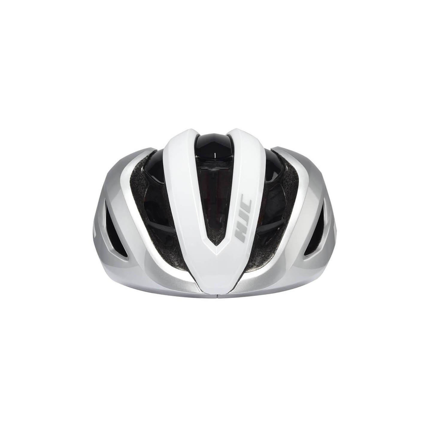 CASCO HJC VALECO SILVER WHITE FRONTAL