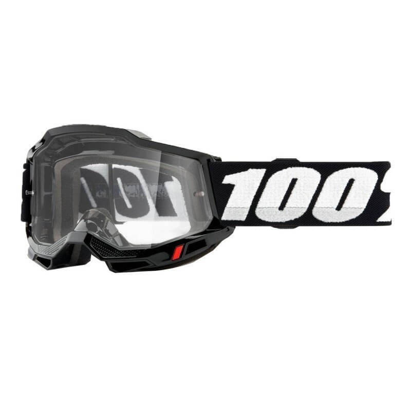 MASCARA 100% ACCURI 2 BLACK CLEAR DUAL LENS