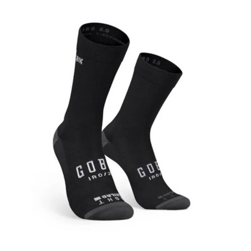 CALCETINES GOBIK IRO 2.0 NEGROS / LOGO L/XL