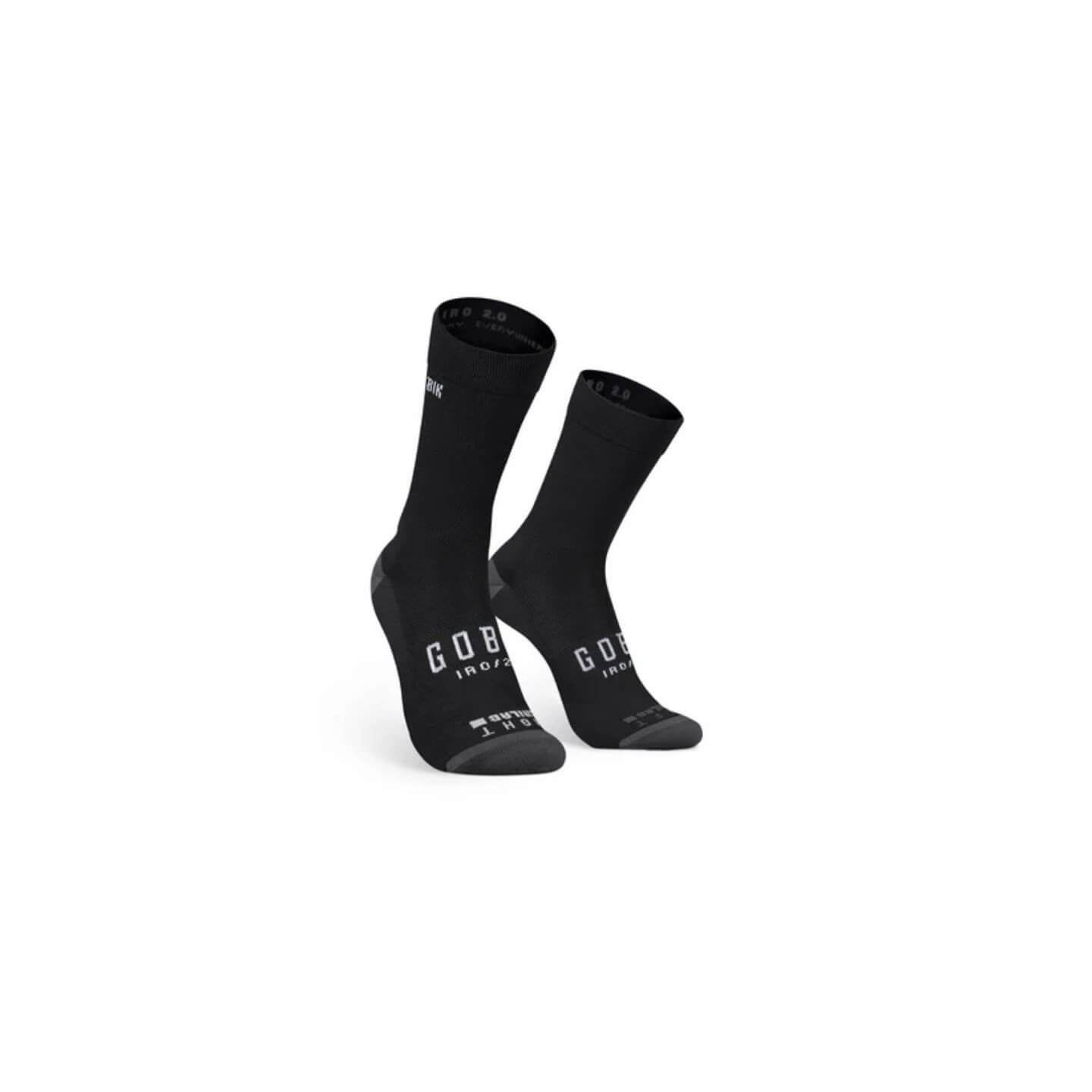 CALCETINES GOBIK IRO 2.0 NEGROS / LOGO L/XL