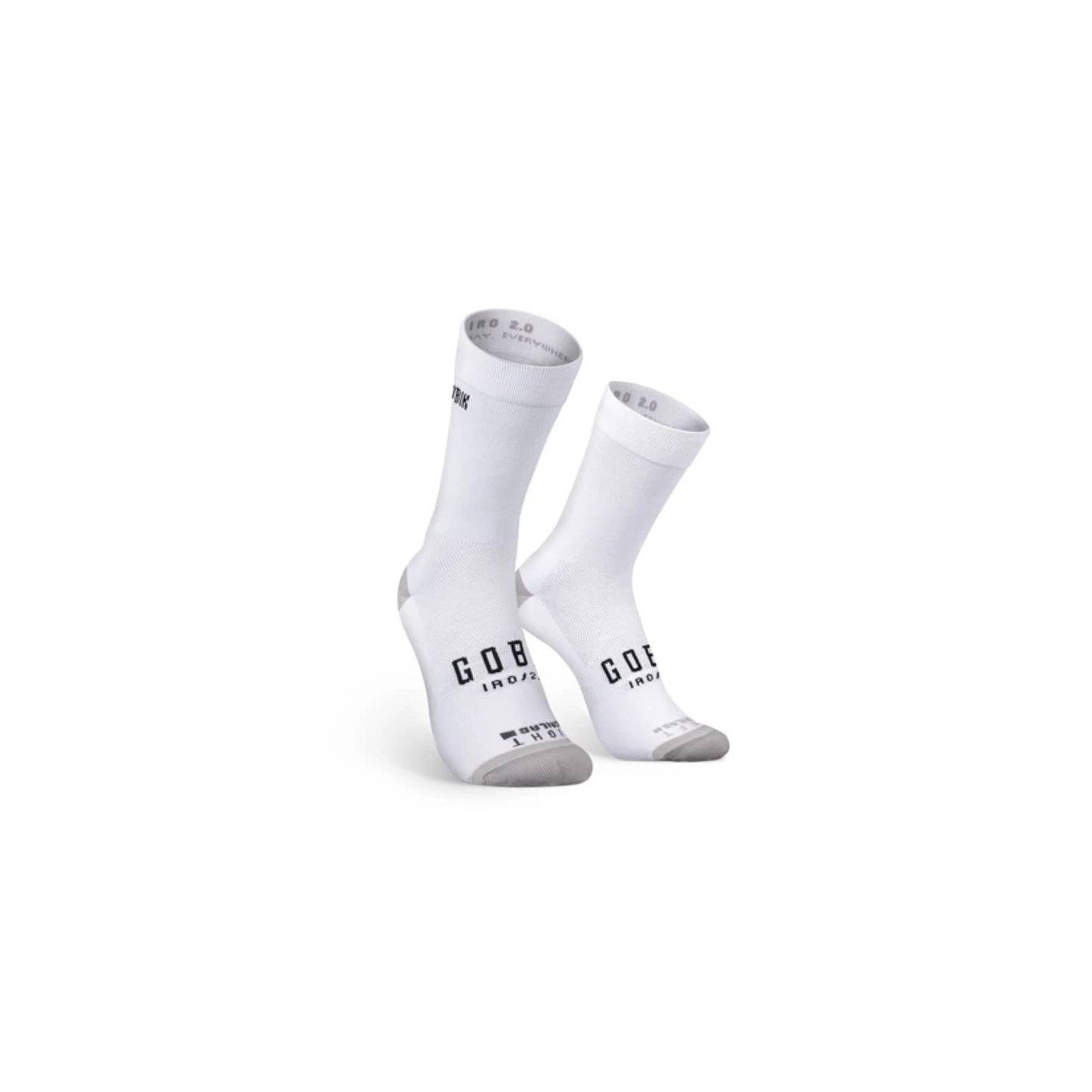 CALCETINES GOBIK IRO 2.0 BLANCOS / LOGO L/XL