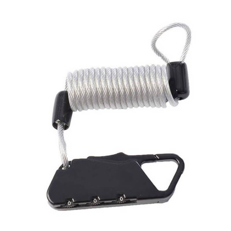 CANDADO OXC POCKET LOCK 2.2X900mm CON CABLE ANTIROBO