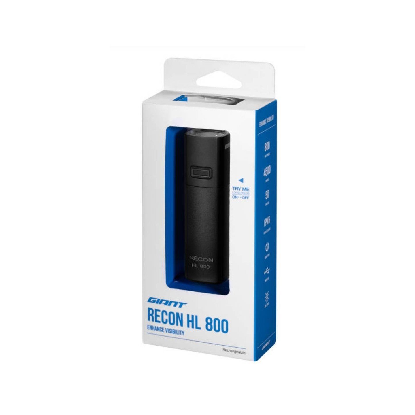 LUZ DELANTERA GIANT RECON HL 800