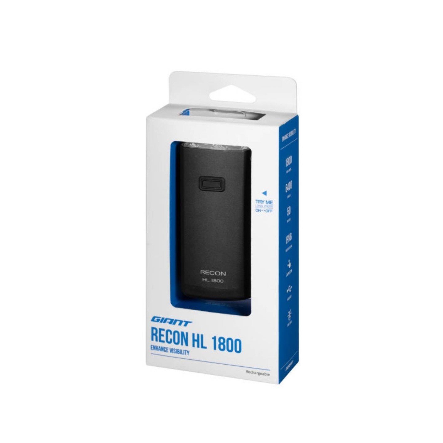 LUZ DELANTERA GIANT RECON HL 1800